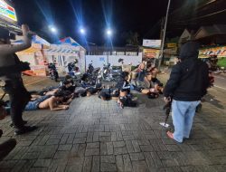 Tim Gabungan Polres Maros Ringkus 10 Anggota Geng Motor, Serang Warga Pakai Busur Panah dan Parang   