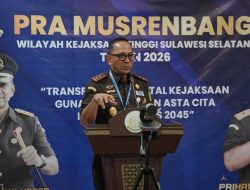 Kejati Sulsel Gelar Pra Musrenbang 2026, Dorong Transformasi Digital Wujudkan Asta Cita Menuju Indonesia Emas