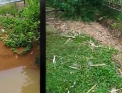 Perumahan D’QUEEN Disorot, Limbah Dibuang Langsung ke Sawah, Berpotensi Longsor dan Cemari Lingkungan