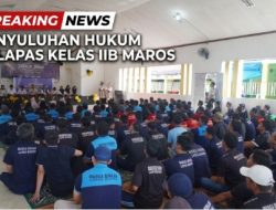Perkuat Pemahaman Hukum, Lapas Kelas IIB Maros Gelar Penyuluhan KUHP Baru Bersama Kanwil Kemenkumham Sulsel