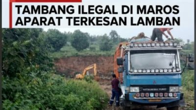 Kompak Indonesia Soroti Tambang Ilegal Maros : Aparat Dinilai Lamban, Diduga Ada Perlindungan Oknum