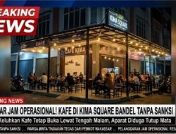 Langgar Jam Operasional ! Kafe di Kima Square Bandel, Diduga Ada ‘Main Mata’