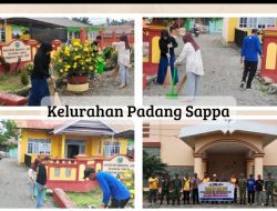Semangat Gotong Royong Tetap Terjaga, Warga Padang Sappa Gelar Jumat Bersih