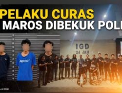 3 Pelaku Curas di Maros Dibekuk Tim Jatanras Polres Maros