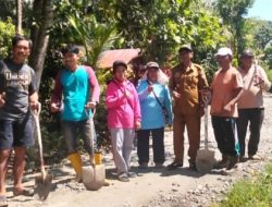 Gotong Royong Lintas Elemen, Jalan Rotto Samping SMAN 4 Luwu Diperbaiki Secara Swadaya