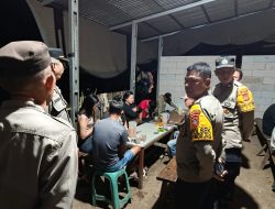 Jaga Keamanan Malam, Polsek Bantimurung Giatkan Patroli dan Operasi Cipta Kondusif