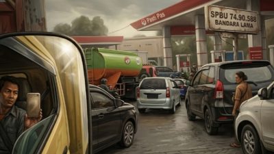 SPBU 74.90.588 Bandara Lama Maros Diduga Layani Pelangsir Bio Solar dengan Modus Pengisian Berulang