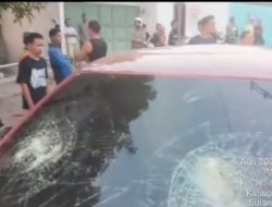 Pengejaran Berujung Perusakan Kendaraan di Depan Perumahan Bumi Cipta Lestari 5 Maros