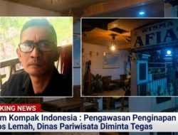 Ketum Kompak Indonesia : Pengawasan Penginapan di Maros Lemah, Dinas Pariwisata Diminta Tegas